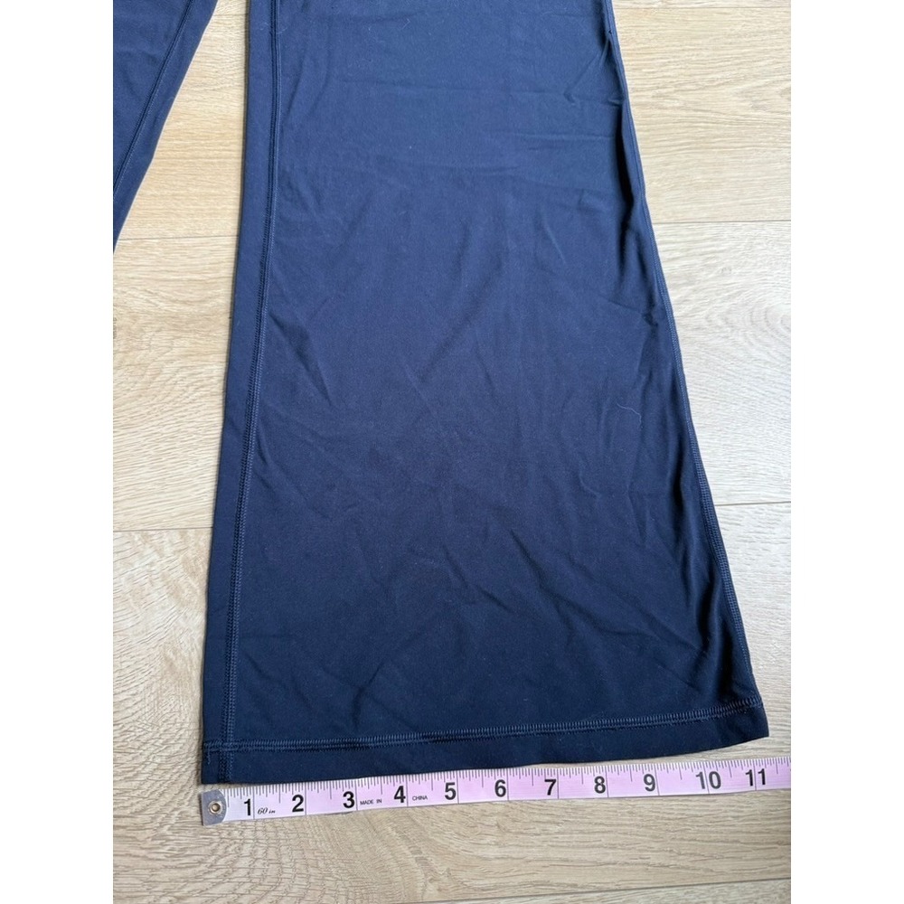 Athleta Elation Ultra High Rise Wide Leg Pant blue stretch athletic lounge sz 2X - Picture 4 of 10